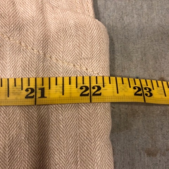 Free people Feelin Good  linen cotton cargo M beige - Picture 8 of 12